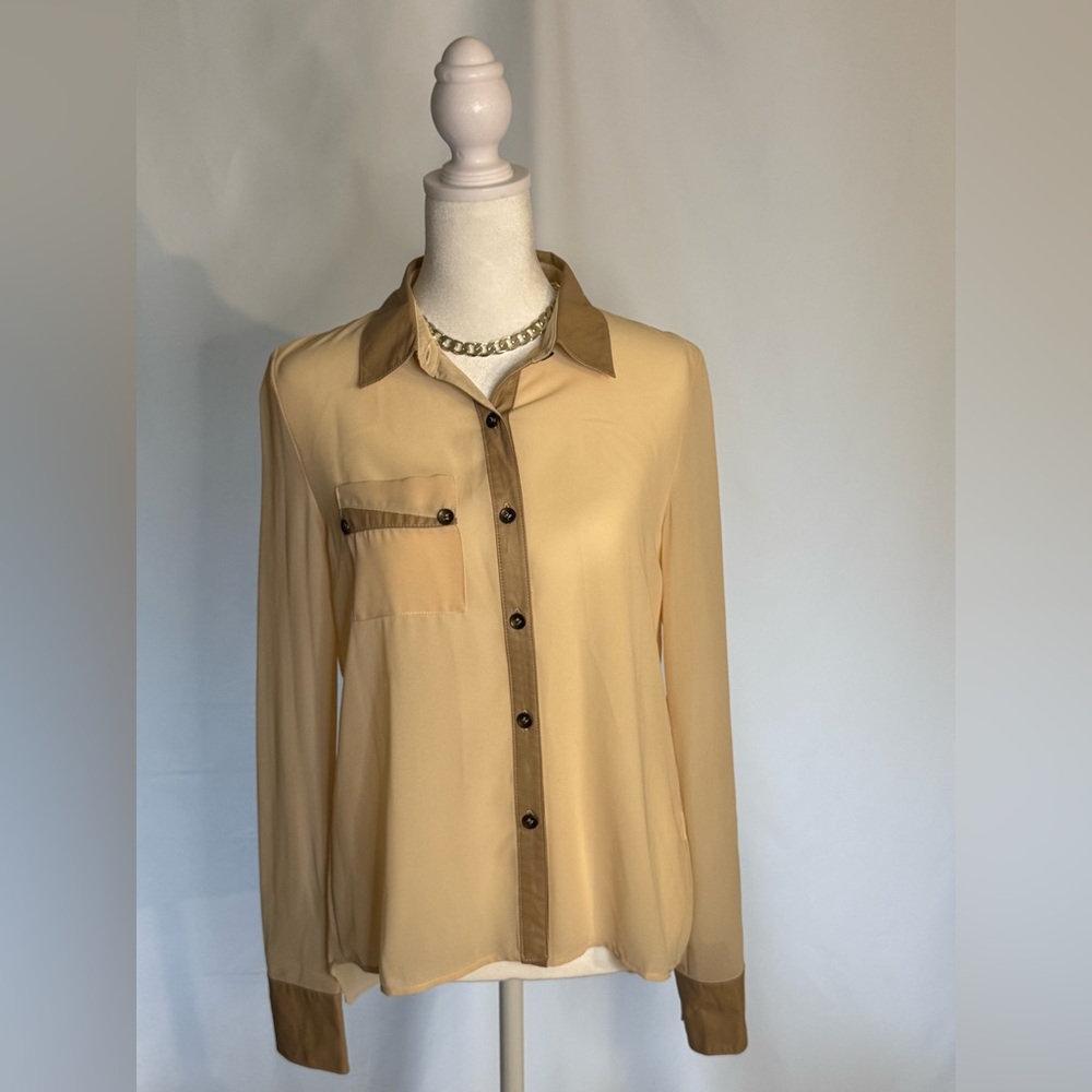Love Culture Tan Blouse